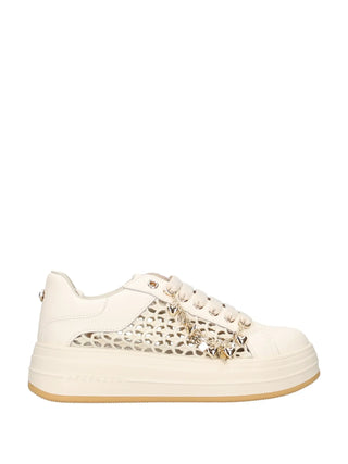 SNEAKERS DONNA - APE PAZZA CREMA - S6LIFTY27/KNI
