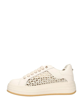 SNEAKERS DONNA - APE PAZZA CREMA - S6LIFTY27/KNI 4