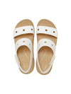 SANDALO BAMBINA - CROCS BIANCO - CR.212708 4