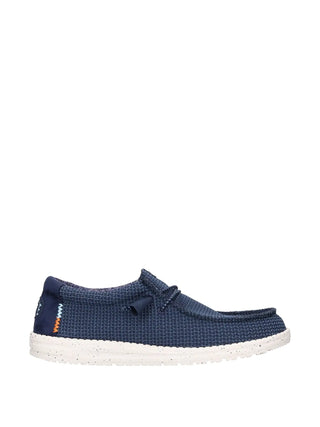 MEN'S SLIP-ON SHOES - HEY DUDE BLUE - HD.40403 1