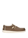 MEN'S SLIP-ON SHOES - HEY DUDE BROWN - HD.40700 1