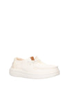 WOMEN'S SLIP-ON - HEY DUDE WHITE - HD.45274 2