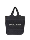 WOMEN'S SHOULDER BAG - MARC ELLIS BLACK - BUBY ANTIGUA 1