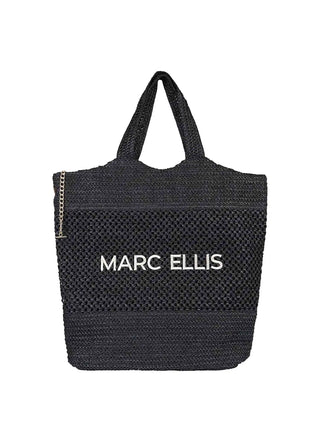 WOMEN'S SHOULDER BAG - MARC ELLIS BLACK - BUBY ANTIGUA