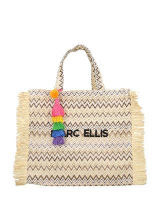 BORSA A MANO DONNA - MARC ELLIS NATURALE - BUBY S. CLAIRE L 1