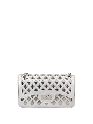 BORSA A MANO DONNA - MARC ELLIS ARGENTO - FLAT BASKET 1