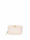 BORSA A SPALLA DONNA - MARC ELLIS BEIGE-ORO - FLAT BLUSH 1