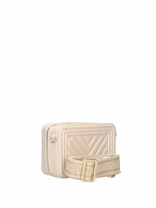 BORSA A SPALLA DONNA - MARC ELLIS BEIGE-ORO - FLAT BLUSH 3