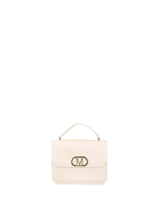 BORSA A SPALLA DONNA - MARC ELLIS BEIGE-ORO - FLAT EAR 26 1