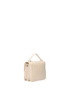 BORSA A SPALLA DONNA - MARC ELLIS BEIGE-ORO - FLAT EAR 26 3