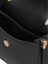 BORSA A SPALLA DONNA - MARC ELLIS NERO-ORO - FLAT EAR 26 3