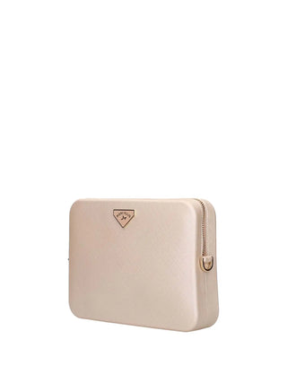 WOMEN'S HANDBAG - MARC ELLIS TAN-GOLD - FLAT FLOWE 26 2