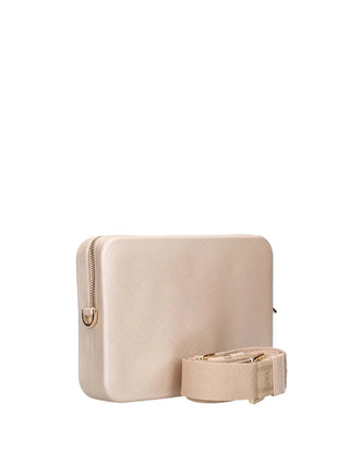 WOMEN'S HANDBAG - MARC ELLIS TAN-GOLD - FLAT FLOWE 26 3