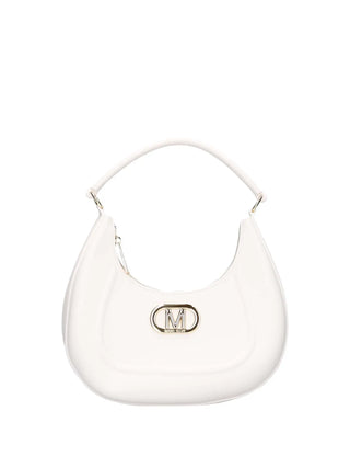 WOMEN'S SHOULDER BAG - MARC ELLIS WHITE-GOLD - FLAT HERO M