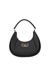 WOMEN'S SHOULDER BAG - MARC ELLIS BLACK-GOLD - FLAT HERO M 1
