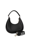 WOMEN'S SHOULDER BAG - MARC ELLIS BLACK-GOLD - FLAT HERO M 3