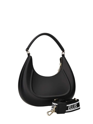 WOMEN'S SHOULDER BAG - MARC ELLIS BLACK-GOLD - FLAT HERO M 3