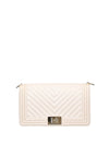 WOMEN'S SHOULDER BAG - MARC ELLIS BEIGE-GOLD - FLAT M 26 1