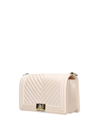 WOMEN'S SHOULDER BAG - MARC ELLIS BEIGE-GOLD - FLAT M 26 2