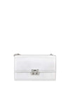 WOMEN'S SHOULDER BAG - MARC ELLIS SILVER - FLAT SUPERMEE M. 1