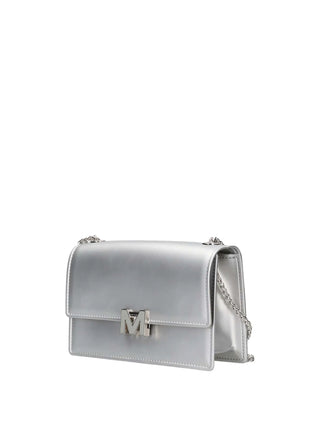 WOMEN'S SHOULDER BAG - MARC ELLIS SILVER - FLAT SUPERMEE M. 2