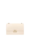 WOMEN'S SHOULDER BAG - MARC ELLIS BEIGE-GOLD - FLAT SUPERMEE M. 1