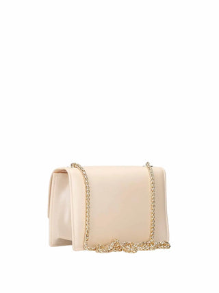 WOMEN'S SHOULDER BAG - MARC ELLIS BEIGE-GOLD - FLAT SUPERMEE M. 3