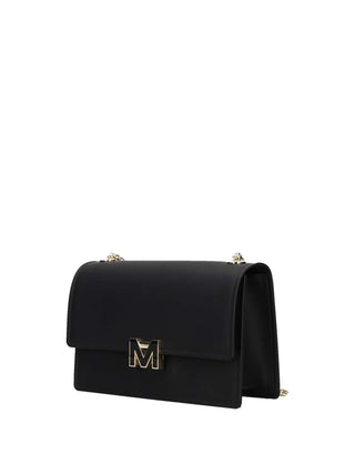 WOMEN'S SHOULDER BAG - MARC ELLIS BLACK-GOLD - FLAT SUPERMEE M. 2