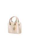 WOMEN'S HANDBAG - MARC ELLIS BEIGE-GOLD - KRISSY WAVE S. 2