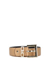 WOMEN'S BELT - MARC ELLIS COFFEE-GOLD - ME BELT - 170 DO 1