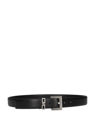 WOMAN BELT - MARC ELLIS BLACK-SILVER - ME BELT - 170 DO 2