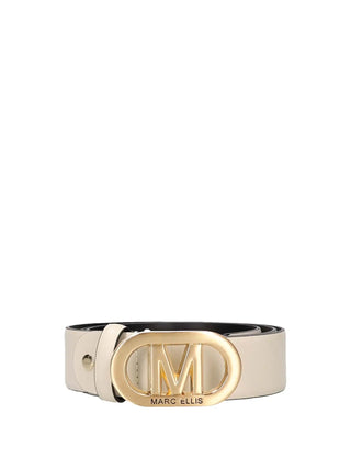 WOMEN'S BELT - MARC ELLIS BEIGE-GOLD - ME BELT - 175 BX