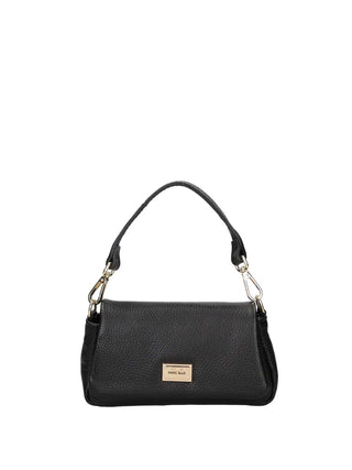 BORSA A SPALLA DONNA - MARC ELLIS NERO-ORO - VIRGINIA S PLATE 1