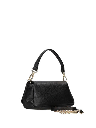 BORSA A SPALLA DONNA - MARC ELLIS NERO-ORO - VIRGINIA S PLATE 3