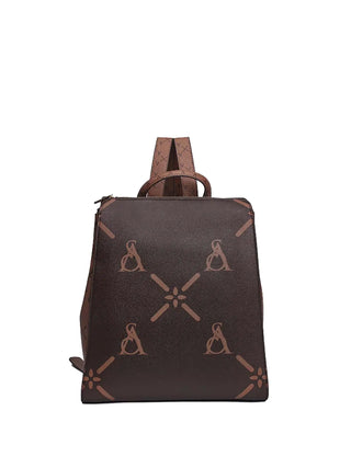 WOMEN'S BACKPACK - ATELIER DU SAC BROWN - 15927-MIL-W4B-A
