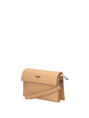 WOMEN'S SHOULDER BAG - PASH BAG TAN - 17308-ODE-S5M-P 2