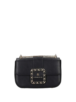 WOMEN'S HANDBAG - ATELIER DU SAC BLACK - 19200-JOE-S6M-A