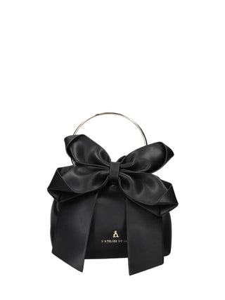 WOMEN'S HANDBAG - ATELIER DU SAC BLACK - 19214-DOL-S6M-A