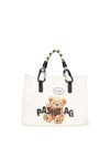WOMEN'S TOTE BAG - PASH BAG WHITE - 19515-ALL-S6B-P 1