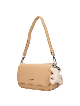 WOMEN'S SHOULDER BAG - PASH BAG TAN - 19696-LIK-S6B-P 2