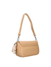 WOMEN'S SHOULDER BAG - PASH BAG TAN - 19696-LIK-S6B-P 3