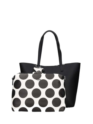 WOMEN'S SHOULDER BAG - PASH BAG BLACK - 19719-LIK-S6B-P 2