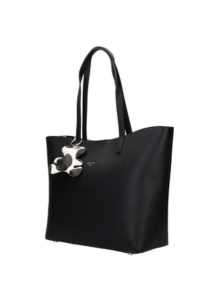 WOMEN'S SHOULDER BAG - PASH BAG BLACK - 19719-LIK-S6B-P 3