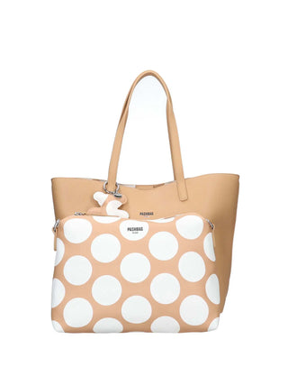 WOMEN'S SHOULDER BAG - PASH BAG TAN - 19722-LIK-S6B-P 2