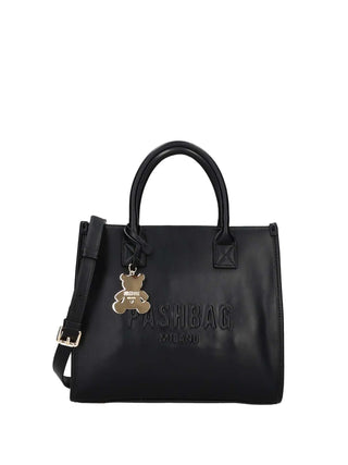 TOTE DONNA - PASH BAG NERO - 19785-HOT-S6B-P