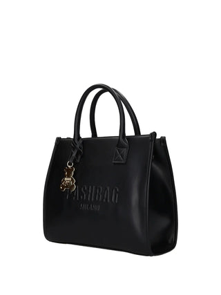 WOMEN'S TOTE BAG - PASH BAG BLACK - 19785-HOT-S6B-P 2