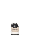 SNEAKERS UOMO - REPLAY BIANCO-NERO - RS680118S 5