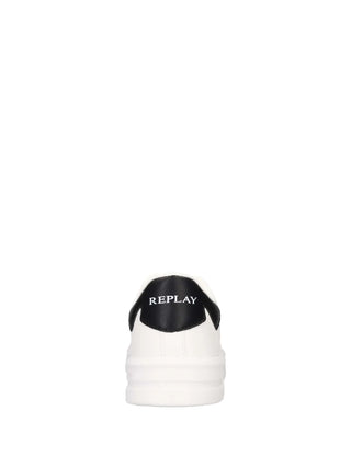 SNEAKERS UOMO - REPLAY BIANCO-NERO - RZ4O0023S 5