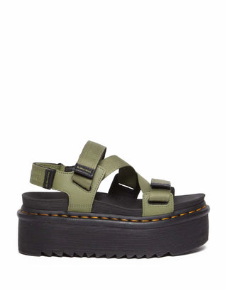WOMEN'S SANDALS - DR MARTENS GREEN - 31805357