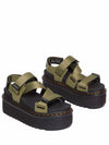 WOMEN'S SANDALS - DR MARTENS GREEN - 31805357 3